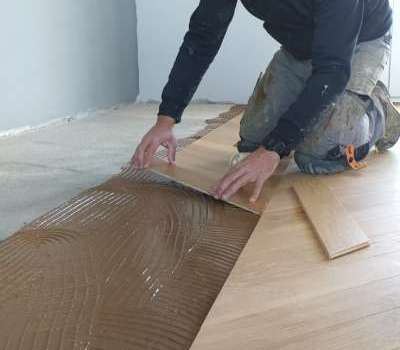 Spina Francese in rovere naturale